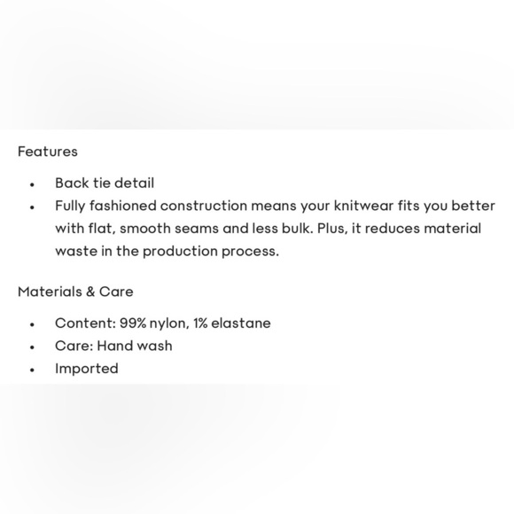 🆕 Babaton Sculpt Knit Tie Back - Picture 8 of 14